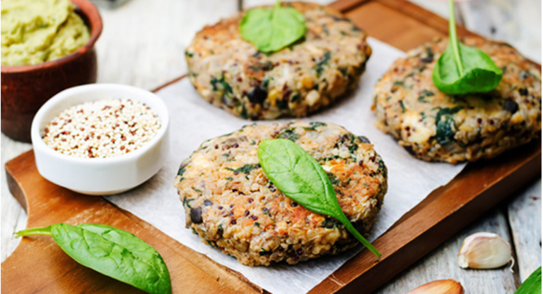 Vegan Portobello miniburger